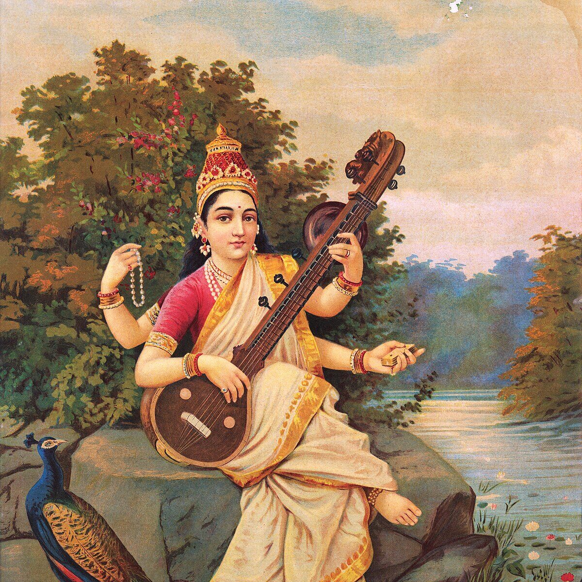 Raja_Ravi_Varma,_Goddess_Saraswati